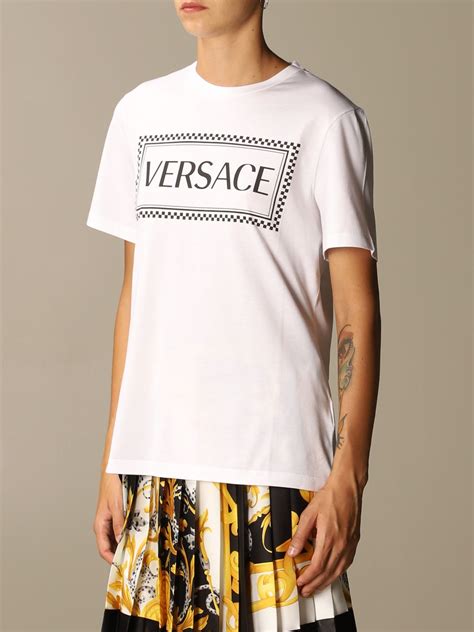 versace classic shirt|plain white Versace shirt.